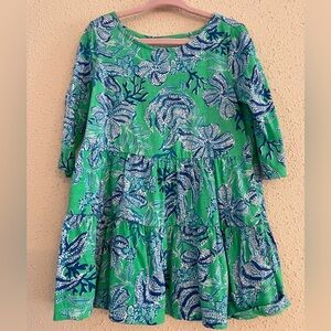 Lilly Pulitzer Toddler Girl XS (2-3) Mini Geanna Dress Cabana Green